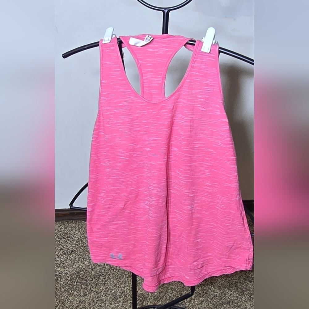 Under Armour Vibrant Pink Athletic Tank